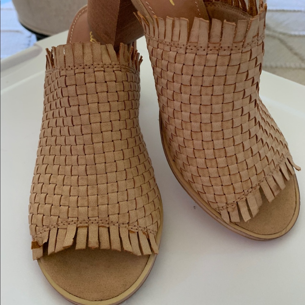 Tenley Beige Vegan Leather